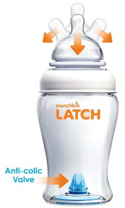Munchkin LATCH 4 oz Bottles – 3pk